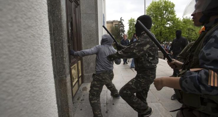 Нацгвардия не допустила захвата здания луганской милиции - МВД