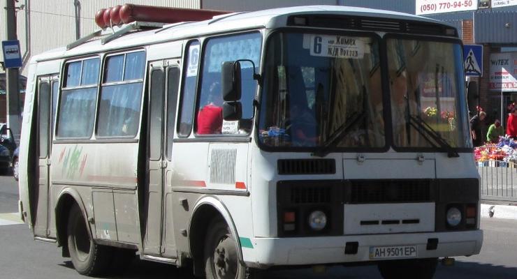 На север Донецкой области перестали ездить автобусы