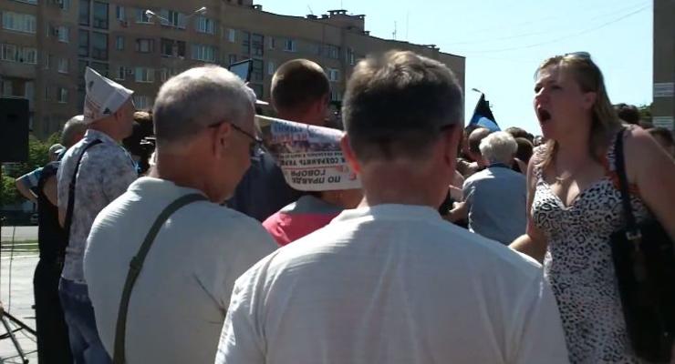 В Горловке сепаратисты подрались между собой (видео)