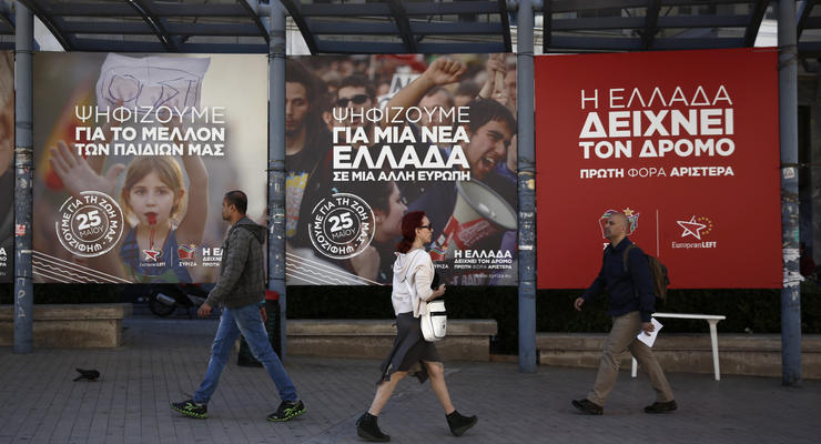 Греция: эксит-поллы отдают победу на выборах левым