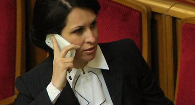 Оксана Калетник заявляет о выходе из фракции КПУ