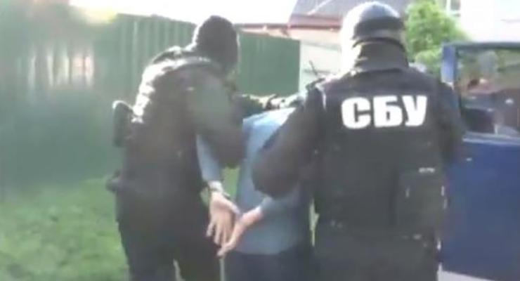 СБУ задержала офицера воинской части, призывавшего к свержению власти