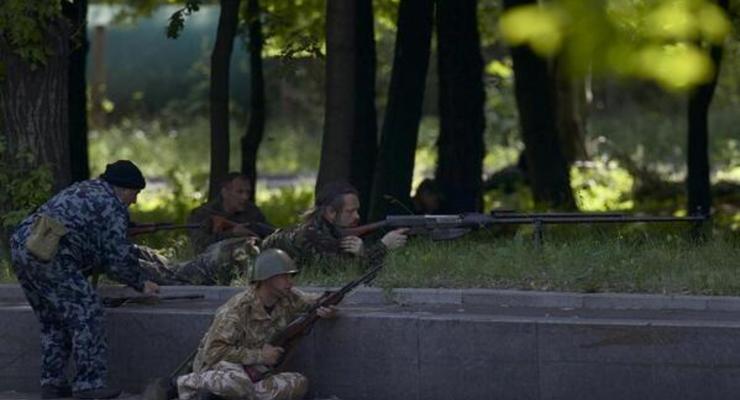 Антитеррористическая операция в Донецке. В городе включили сирену