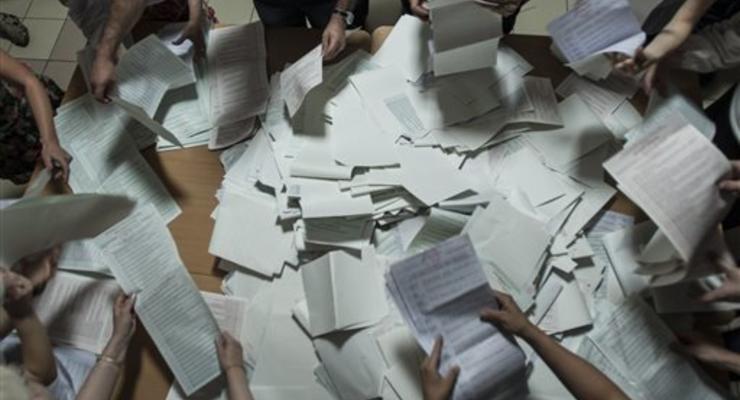 Результаты выборов медленнее всего считают на Донбассе и в Киеве
