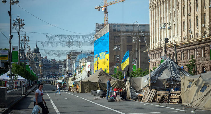 Майдан не разойдется, пока не будут выполнены все требования - активисты