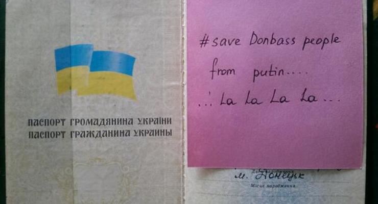 Жители Донбасса устроили флешмоб в сети: #SaveDonbassPeopleFromPutin (фото)