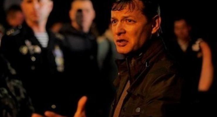 Ляшко выгнал российских журналистов из здания Верховной Рады (видео)