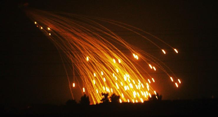 Россия 24 представила видео из Ирака как бобмежку Славянска фосфором