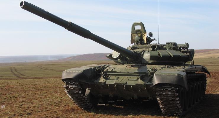 В Донецк заехали два российских танка Т-72 – спикер СНБО