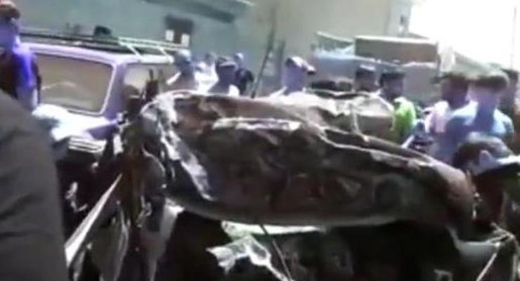 В Дагестане КамАЗ протаранил 18 автомобилей