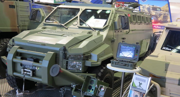 Укроборонпром представил в Париже новинки военной техники (фото)