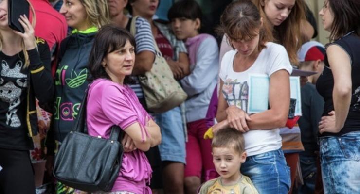 В областях Украины могут принять более 80 тысяч беженцев