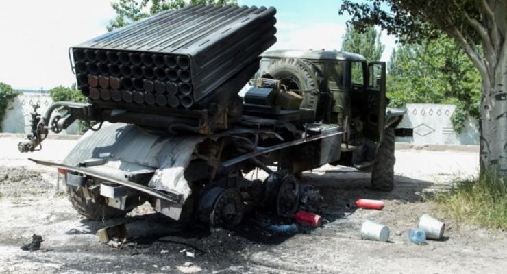 Силовики уничтожили два российских Града - Генштаб