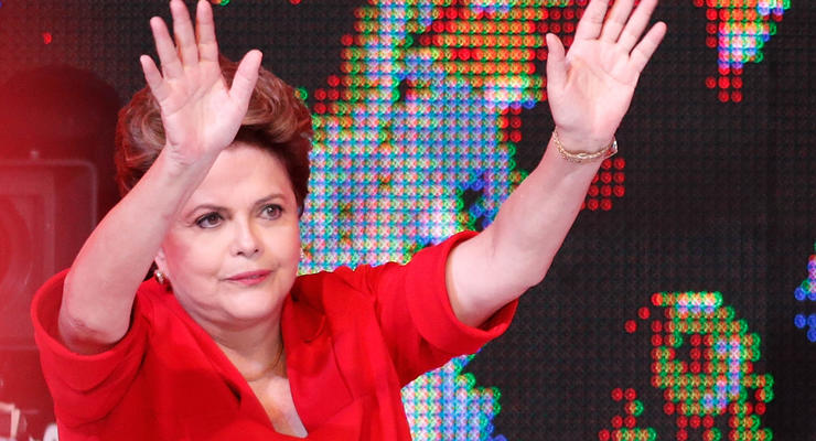 Президент Бразилии намерена переизбираться на следующий срок