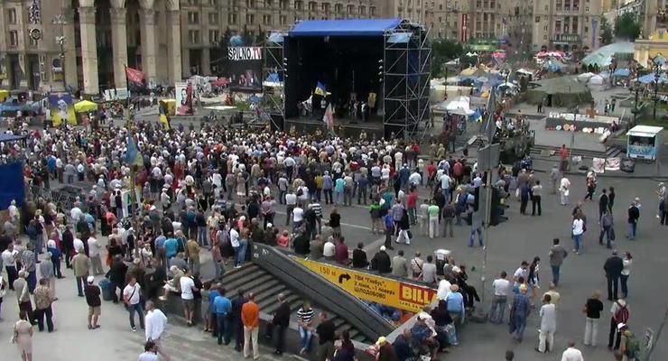 На Майдане проходит Народное вече: онлайн-трансляция