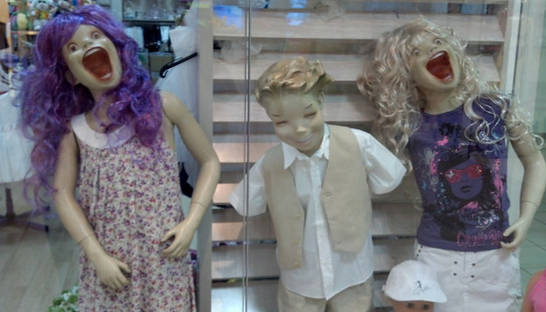 Самые необычные манекены (фото)