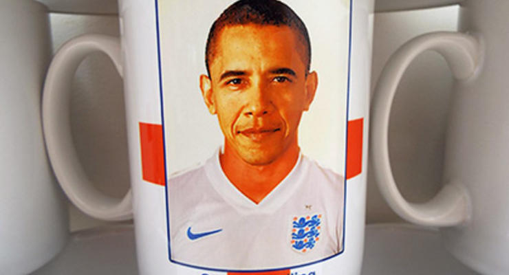 Обама случайно стал защитником сборной Англии по футболу