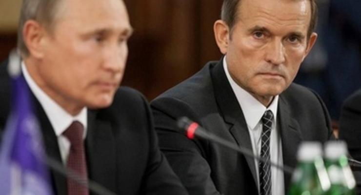 Путин хочет для Медведчука пост донецкого губернатора - СМИ