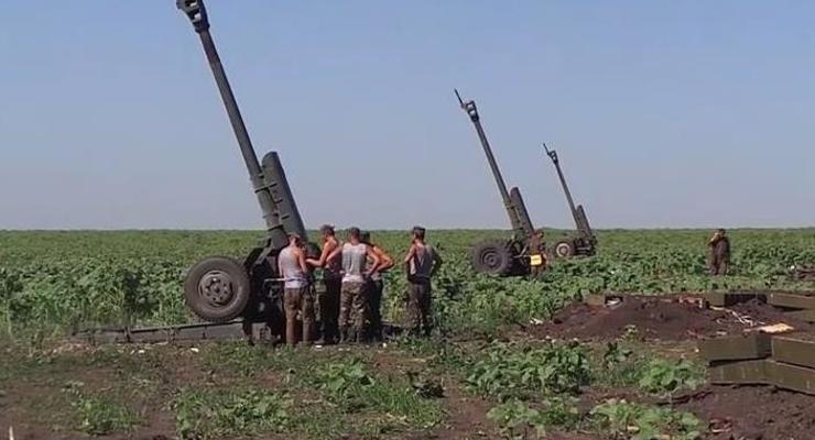 Как работают артиллеристы под Славянском - репортаж