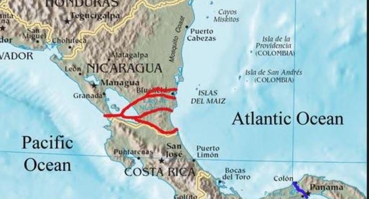 В Никарагуа представлен финальный проект межокеанского канала