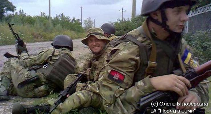 Ярош и бойцы Правого сектора провели операцию под Донецком (видео)