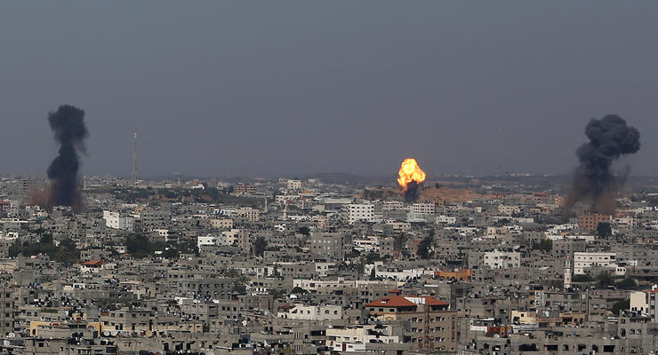 ВВС Израиля нанесли авиаудар по югу сектора Газа