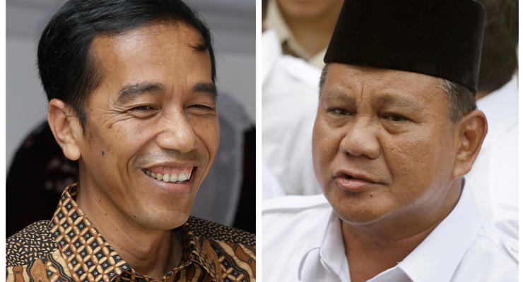 В Индонезии результаты опросов не дали ответа, кто победитель президентских выборов