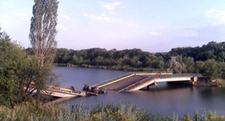 На Донбассе взорвали три моста