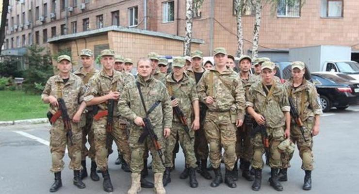 В зону АТО направлено подкрепление спецбатальону Киев-1