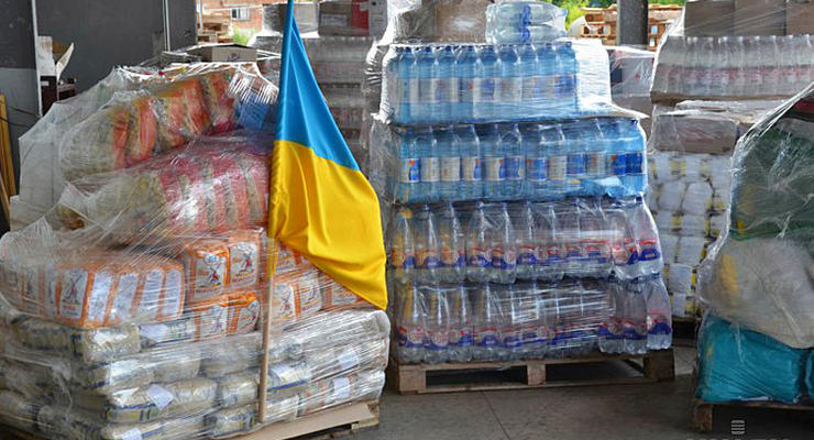 В Донецкой области возникли трудности с доставкой продовольствия в магазины
