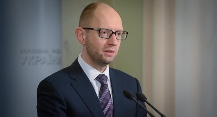 Заявление Яценюка об отставке в Раду еще не поступило