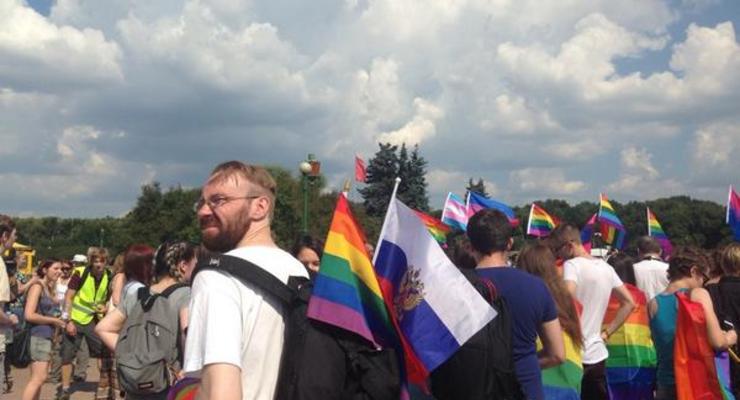 В центре Санкт-Петербурга прошел гей-прайд (фото)