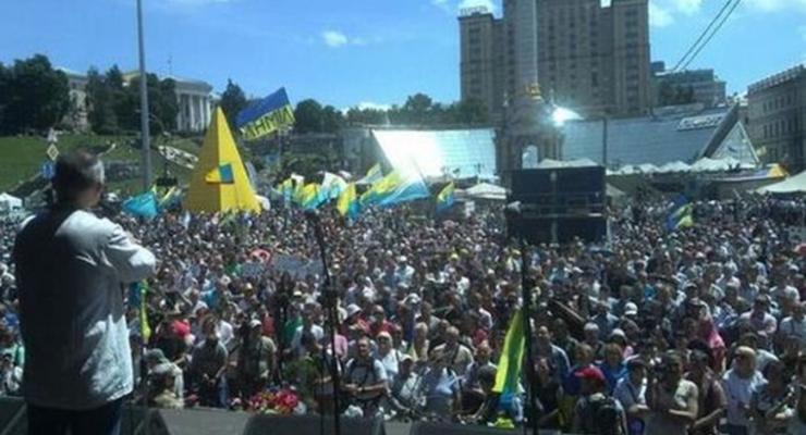 Участники вече на Майдане обсудят военное положение и руководство АТО