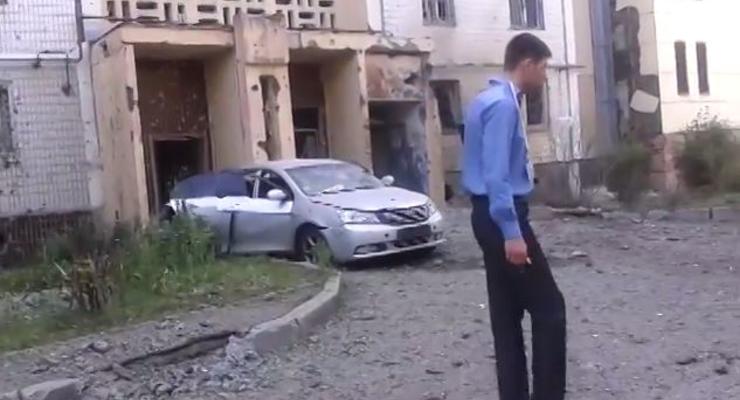 Жилые кварталы Донецка попали под обстрел, есть жертвы (видео)