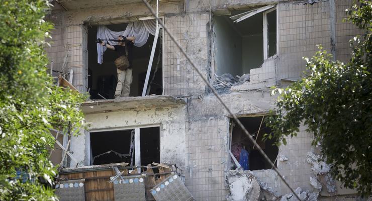 В Донецке почти тысяча домов остаются без света