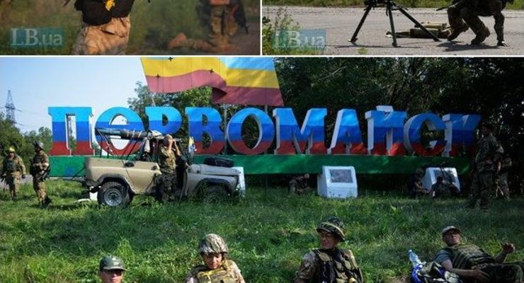 Как батальон Донбасс штурмует Первомайск. Фото с передовой