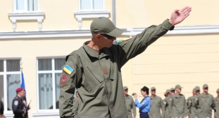 Батальон Кировоград принял присягу на верность Украине (фото)