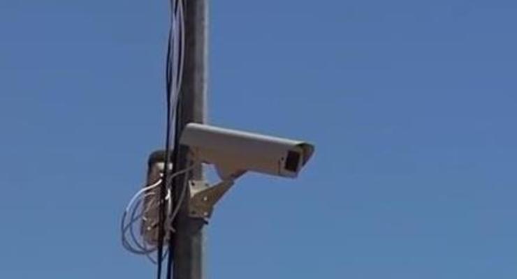 Блокпосты на въезде в Бердянск оборудовали видеокамерами