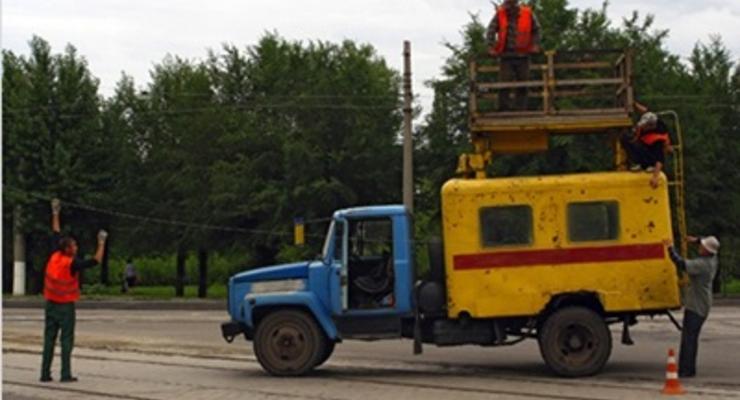 В Луганске пятый день нет света и воды