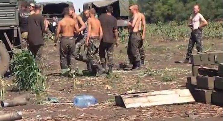 Силовики показали свои позиции под Донецком (видео)