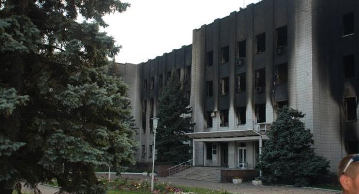 Шахтерск Донецкой области после обстрела: фоторепортаж