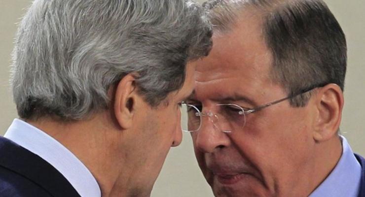 Лавров призвал Керри поддержать гуманитарную миссию в Украине
