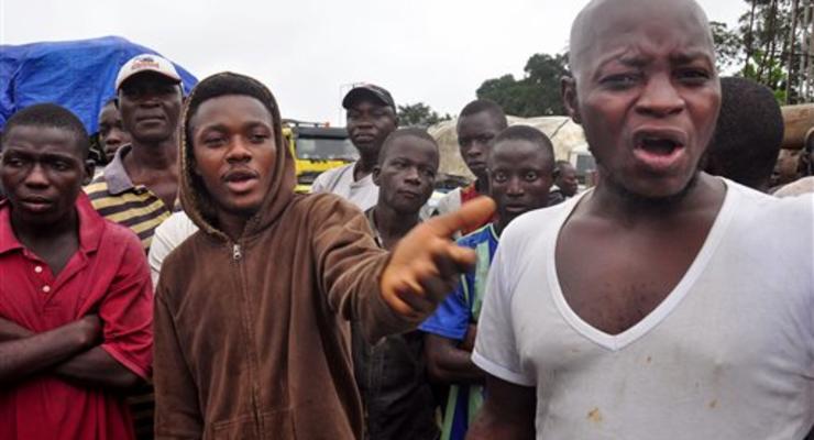 Жители Либерии выступили против властей из-за эпидемии Эбола
