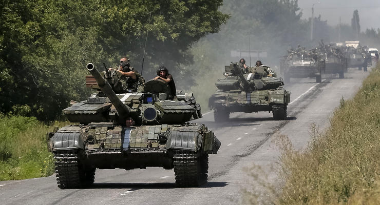 Силы АТО утверждают, что перекрыли дороги между Донецком и Луганском
