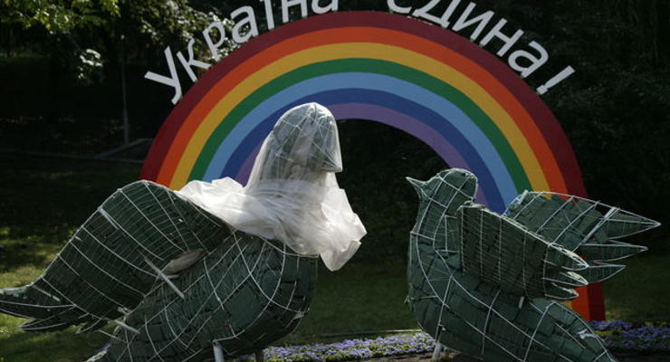В Киеве пройдет патриотическая выставка цветов Единая Украина (фото)