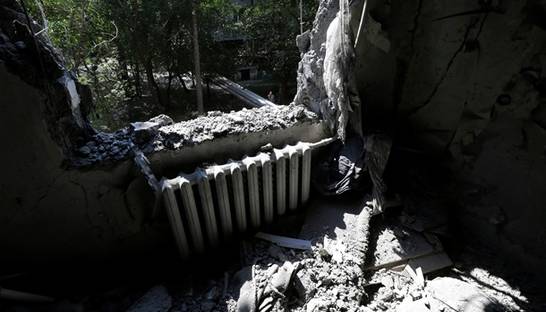 Ночью во всех районах Донецка были слышны взрывы