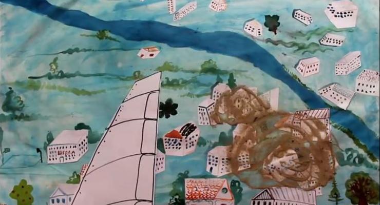 В России детям показывают мультфильм о бомбежке Донбасса авиацией (видео)
