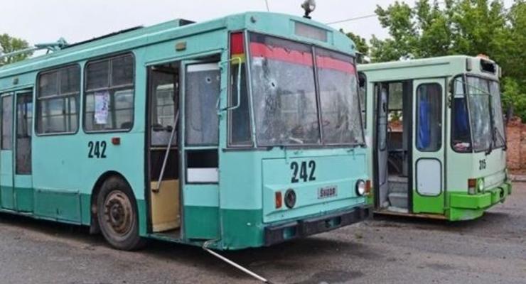 Транспорт в Донецке выполняет 70% рейсов