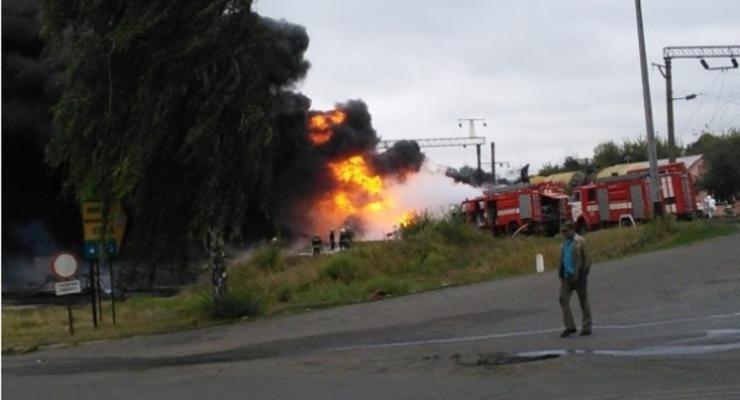 Спасатели локализовали пожар поезда на Черкасщине, сгорели 25 домов