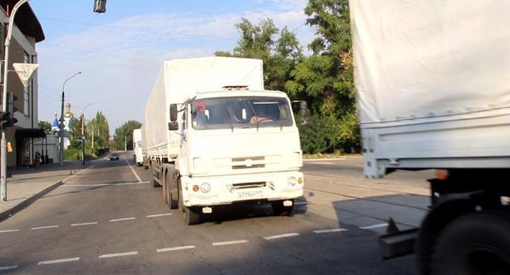 Гуманитарный конвой РФ въехал в Луганск